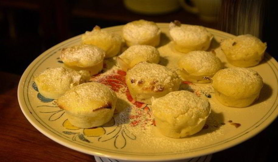 Рецепт лимонные мини-маффины