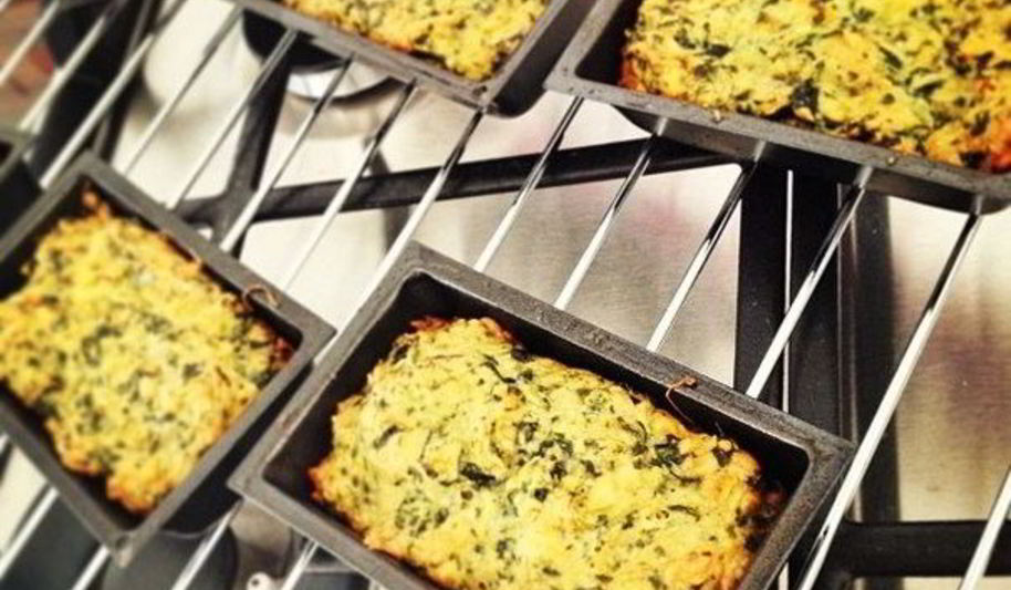 Рецепт маффины из шпината с пармезаном