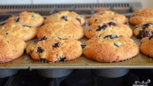 ШАГ 7. маффины на молоке