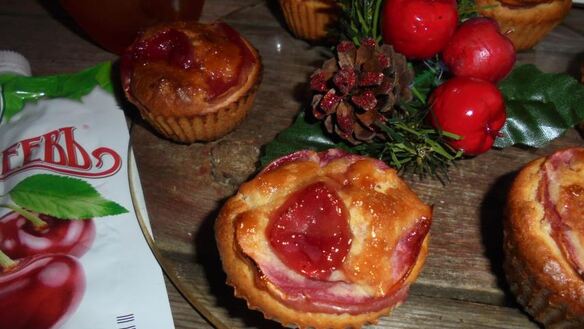 ШАГ 7. маффины новогодние