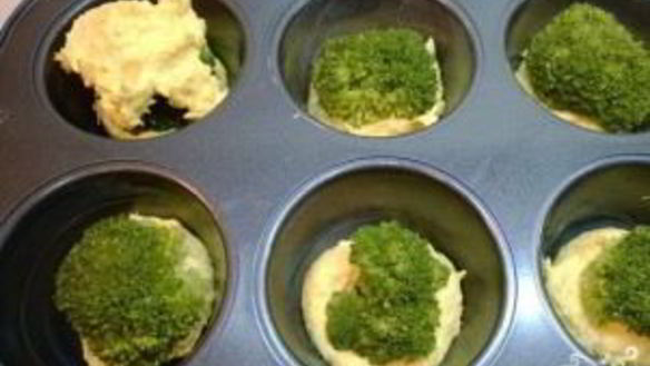 ШАГ 3. маффины с брокколи