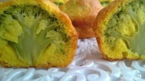 ШАГ 4. маффины с брокколи