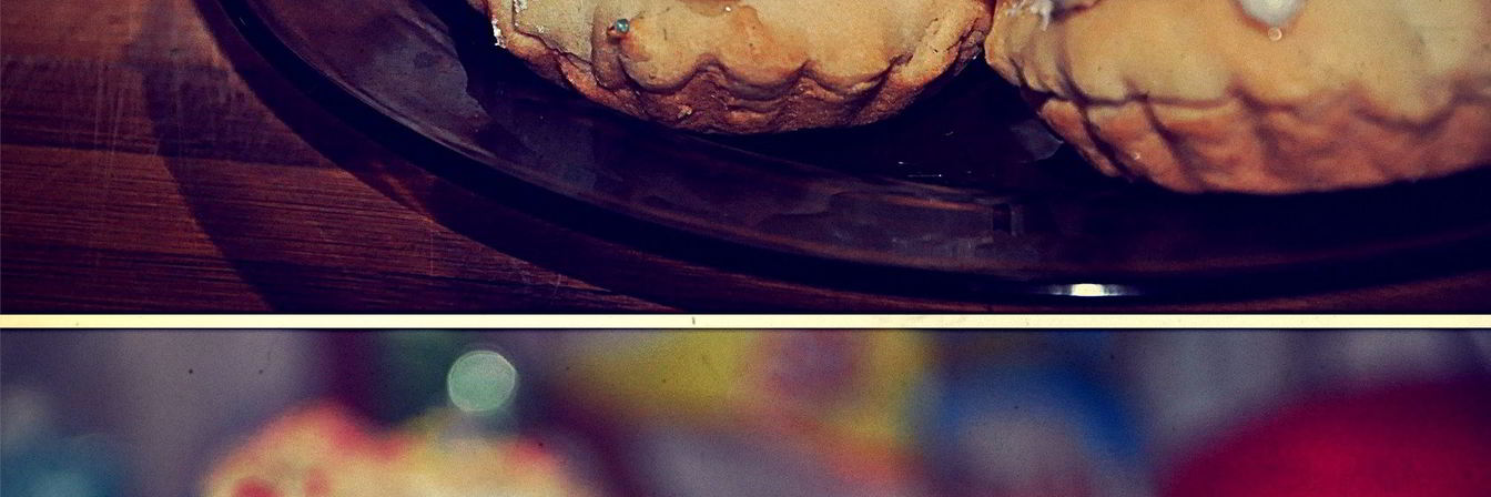 Маффины с глазурью из белкового крема