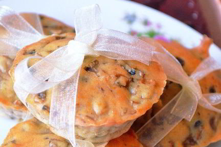 Маффины с грибами и сыром Чеддер