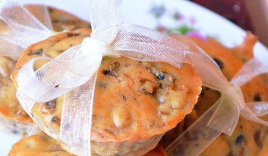 Рецепт маффины с грибами и сыром чеддер