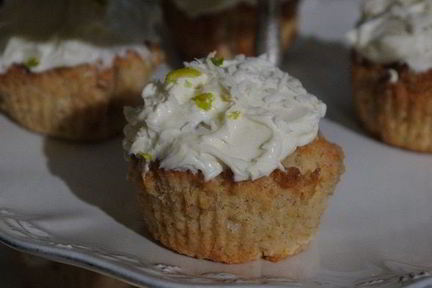 Маффины с кокосом и лаймом