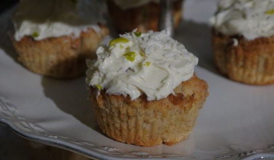 Рецепт маффины с кокосом и лаймом