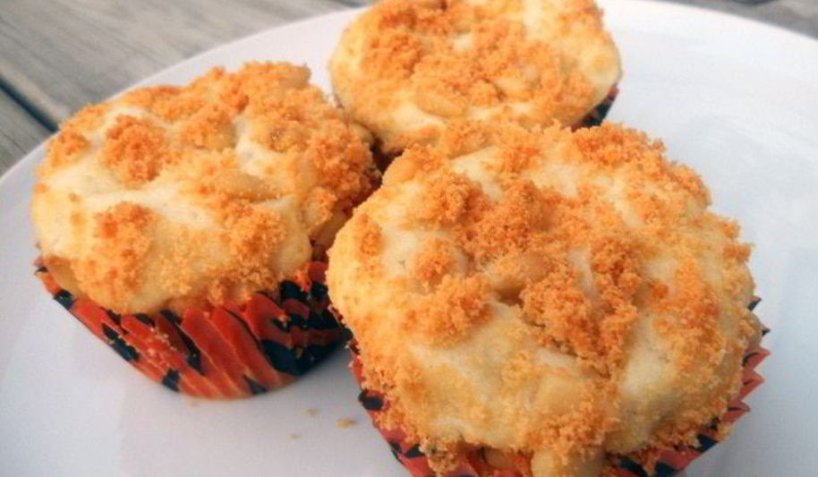 Рецепт маффины с пармезаном и кедровыми орехами