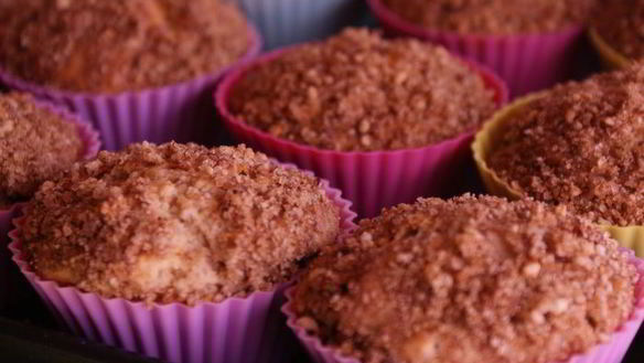 ШАГ 8. маффины с ревенем