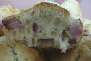 Маффины с сыром и ветчиной