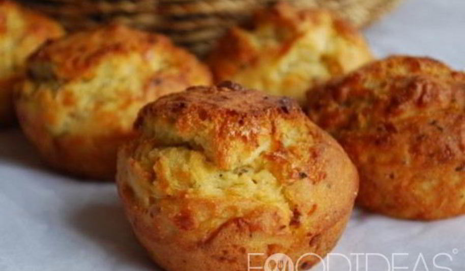 Рецепт маффины с сыром