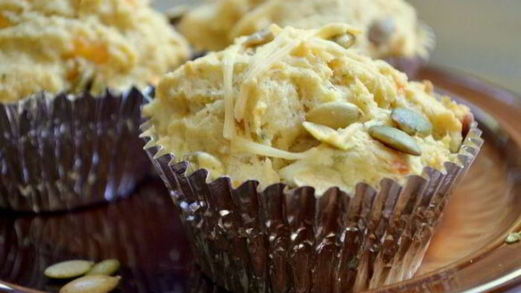 ШАГ 7. маффины с тремя видами сыра