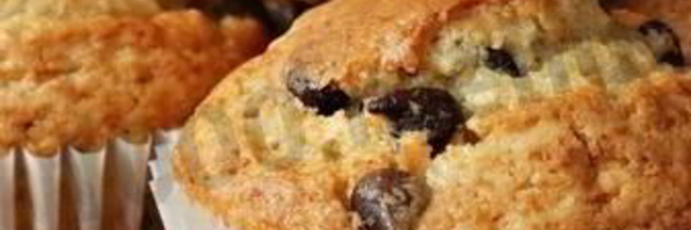 Маффины с тыквой и изюмом на сметане