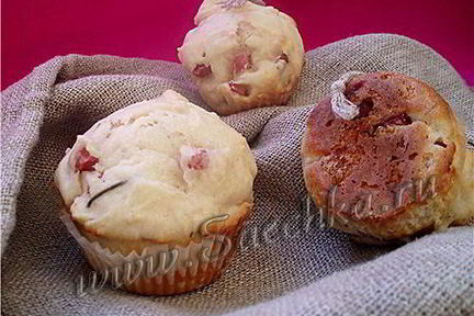 Маффины с ветчиной