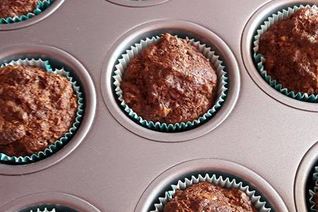 Маффины с высевками и льняной мукой