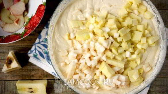 ШАГ 6. маффины с яблоками