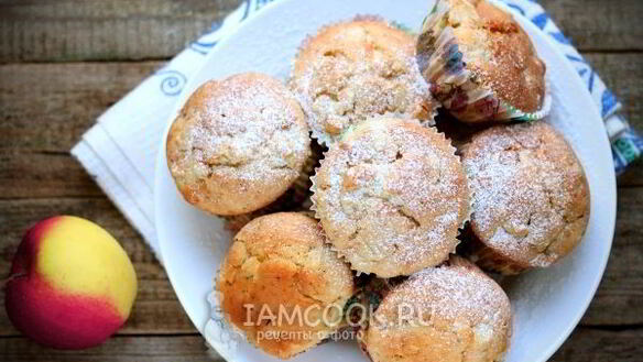 ШАГ 8. маффины с яблоками