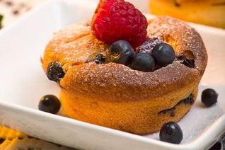 Маффины с ягодами