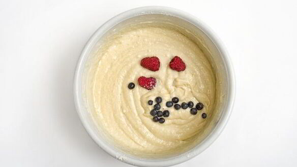 ШАГ 5. маффины с ягодами