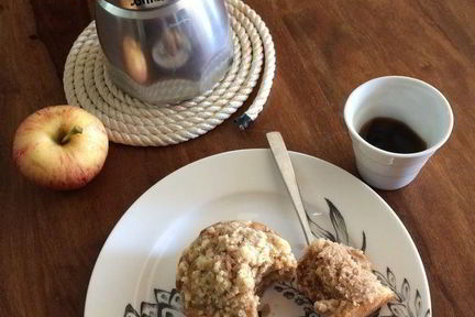 Маффины в стиле Яблочный крамбл