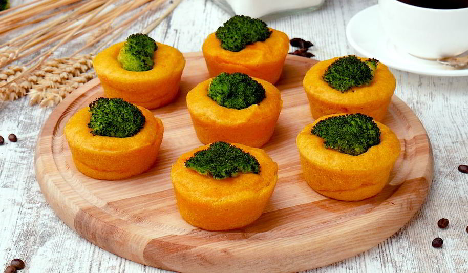 Рецепт морковные маффины с брокколи