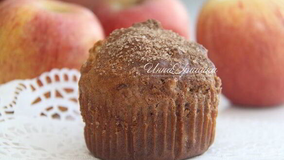 ШАГ 8. нежные маффины с яблоком и пеканом