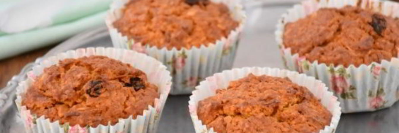 Овсяно-морковные маффины