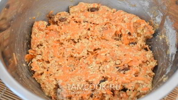 ШАГ 6. овсяно-морковные маффины