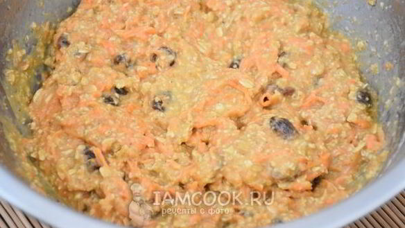 ШАГ 7. овсяно-морковные маффины