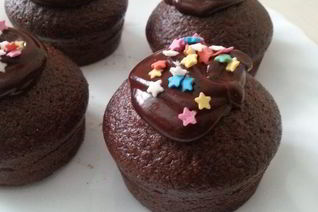 Овсяно-шоколадные маффины на сыворотке