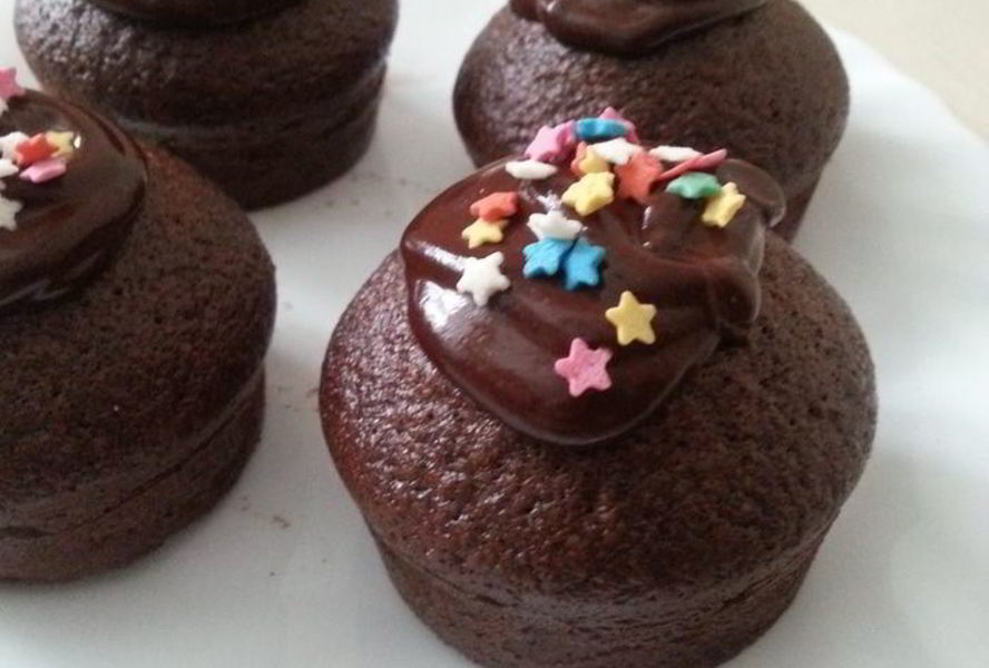 Овсяно-шоколадные маффины на сыворотке