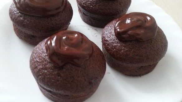 ШАГ 10. овсяно-шоколадные маффины на сыворотке