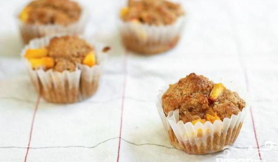 Рецепт персиковые маффины