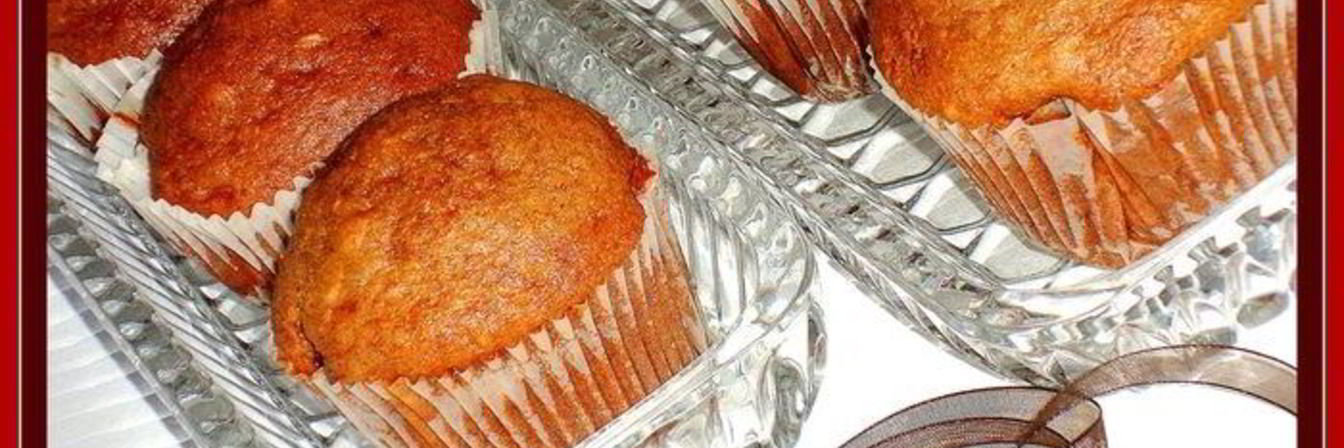 Шоколадно-банановые маффины с миндалем