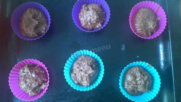 ШАГ 7. шоколадные маффины с кокосом