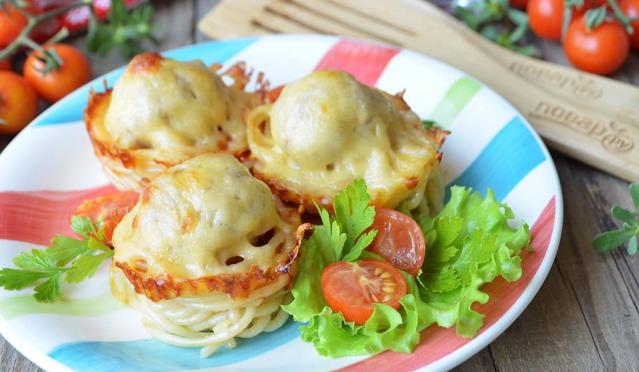 Рецепт закусочные маффины гнезда