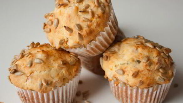 ШАГ 5. закусочные маффины с ветчиной и сыром