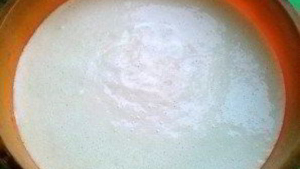 ШАГ 6. манник на молоке