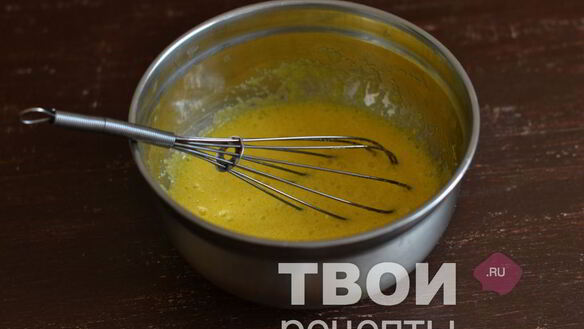 ШАГ 4. манник с яблоками