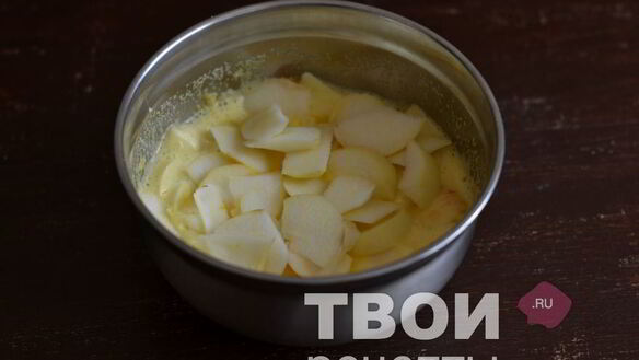 ШАГ 6. манник с яблоками