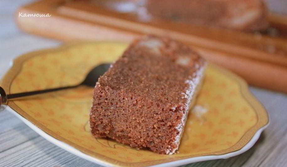 Рецепт шоколадный манник