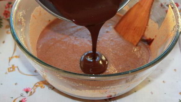 ШАГ 4. шоколадный манник