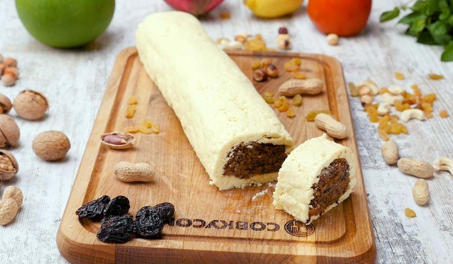 Рецепт марципановый рулет