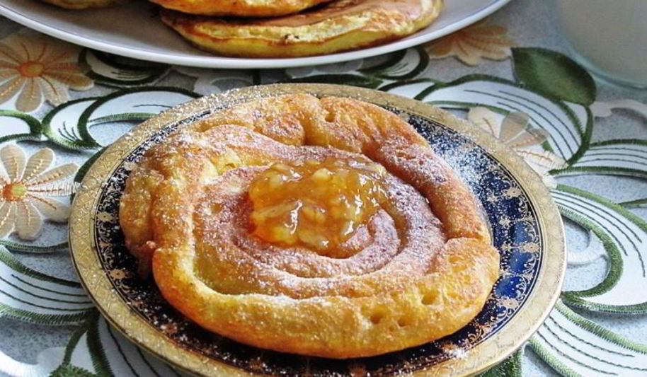 Рецепт апельсиновые оладьи без яиц