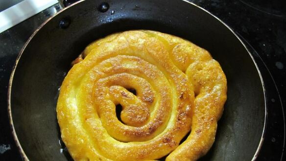 ШАГ 6. апельсиновые оладьи без яиц