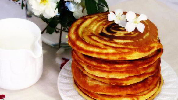 ШАГ 7. апельсиновые оладьи без яиц