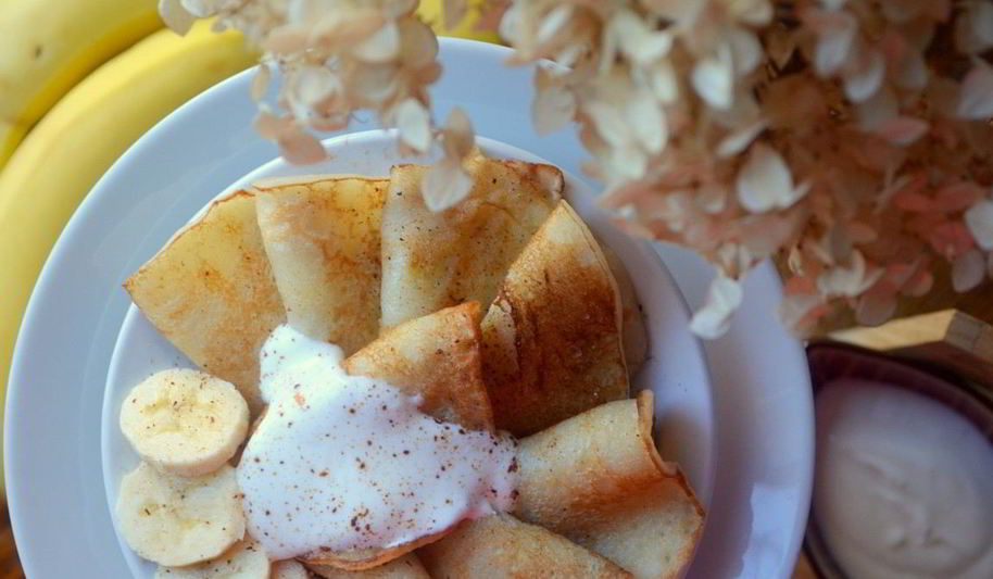 Рецепт банановые оладьи