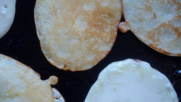 ШАГ 4. банановые оладьи