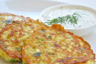 Оладьи на сметане