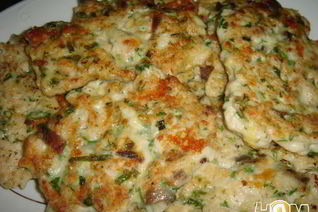 Драконье мясо — куриные оладьи